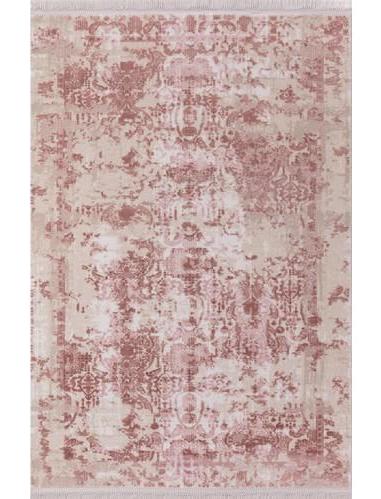 Artemis Halı Inspirations 0651K Pembe Akrilik Yıkanabilir İnce Kaymaz Jüt Taban Dikdörtgen Makine Dokuma Salon Halısı 100x300 cm