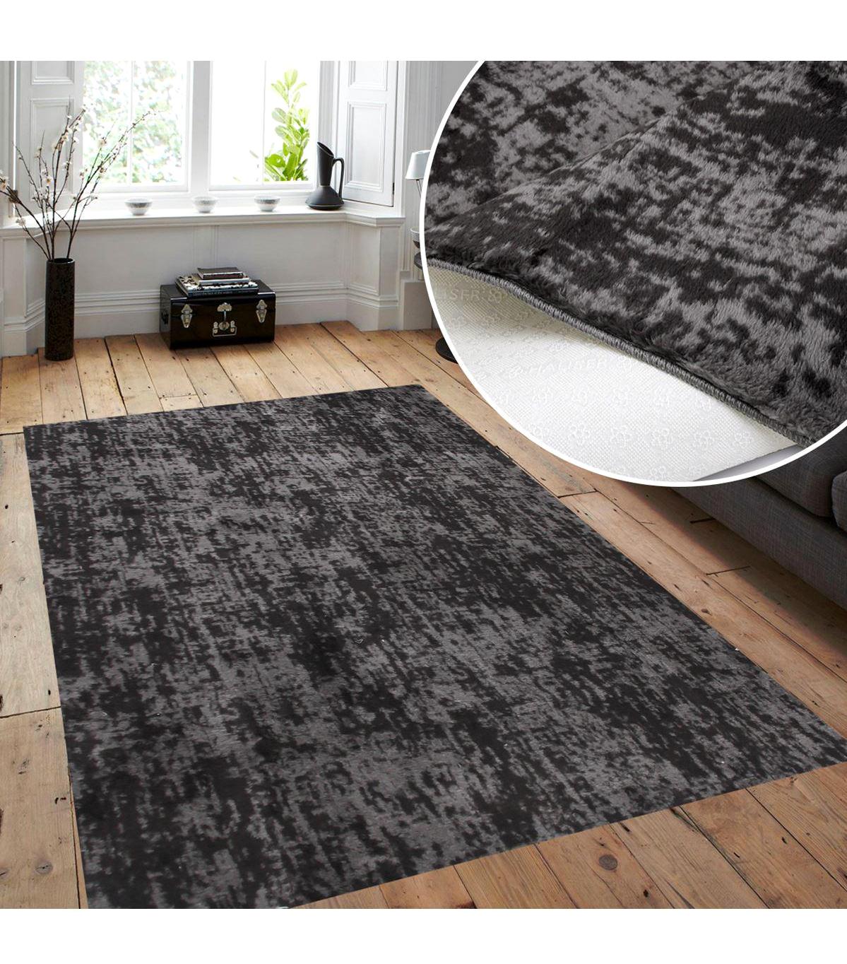 Orkide Home 1013 Krem 12 mm Polyester Yıkanabilir İnce Kaymaz Dikdörtgen Makine Dokuma Salon Halısı 160x230 cm