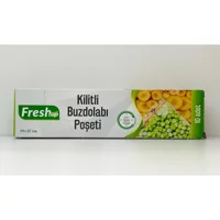 Fresh Up Orta Kilitli 19x25 Buz Dolabı Poşeti 10 Adet