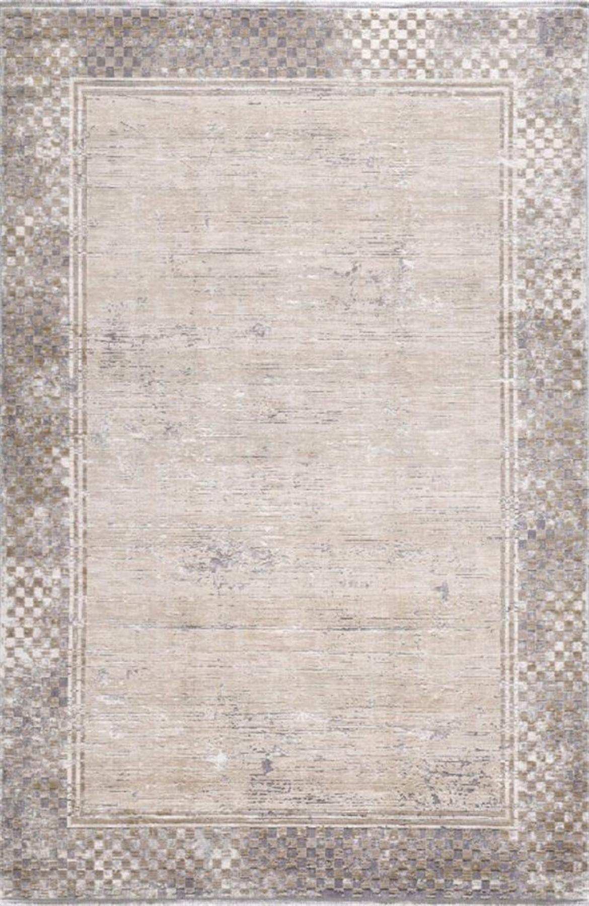 Artemis Halı Couture 0866A Gri 7 mm Akrilik Yıkanabilir İnce Kaymaz Jüt Taban Dikdörtgen Makine Dokuma Salon Halısı 100x300 cm