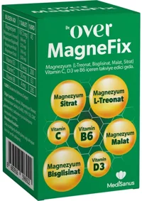 Dr. Over Magnefix Aromasız Yetişkin Vitamin 60 Tablet