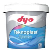 Dyo Teknoplast Su Bazlı Plastik İpeksi Mat İç Cephe Boyası 7.5 lt Hercai