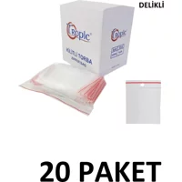 Yakutsan Küçük Kilitli 5x5 Buz Dolabı Poşeti 20x2000 Adet