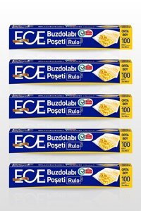 Ece Orta Buz Dolabı Poşeti 5x100 Adet