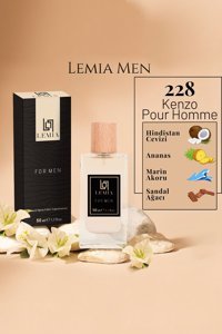 Lemia 228 Kenzy Bergamot-Sandal Erkek Parfüm 50 ml