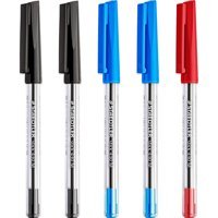 Staedtler 430 Stick 3 Renkli 0.5 mm İğne Uçlu Çok Renkli 5'li Tükenmez Kalem Seti