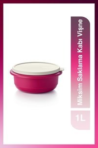 Tupperware Miksim Yuvarlak Plastik Saklama Kabı 1 lt