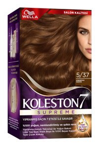 Wella Koleston Supreme 5.37 Kışkırtıcı Kahve Krem Saç Boyası 50 ml