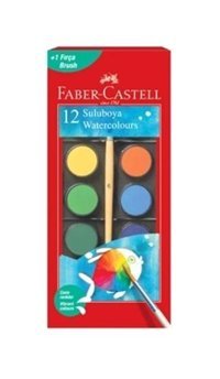 Faber-Castell Redline Küçük 5292 12'li Tablet Sulu Boya