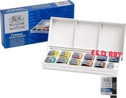 Winsor & Newton Sketchers Cep Tipi 13'lü Tablet Sulu Boya