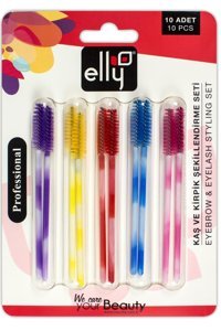 Elly 01 10 Adet Makyaj Fırçası Seti