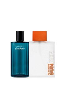 Davidoff Cool Water İkili Erkek Parfüm Seti EDT 125 ml + Jil Sander Sun 125 ml