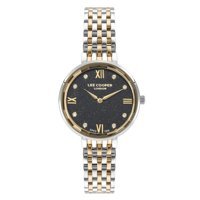 Lee Cooper LC07610.270 40 mm Altın-Gri Metal Kordon Analog Kadın Kol Saati