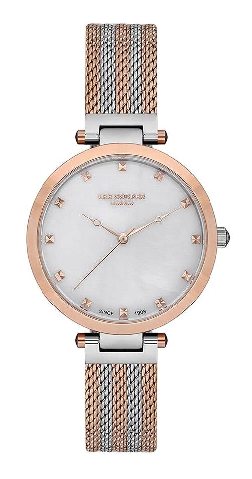 Lee Cooper LC07147.520 36 mm Rose Gold Metal Kordon Analog Kadın Kol Saati