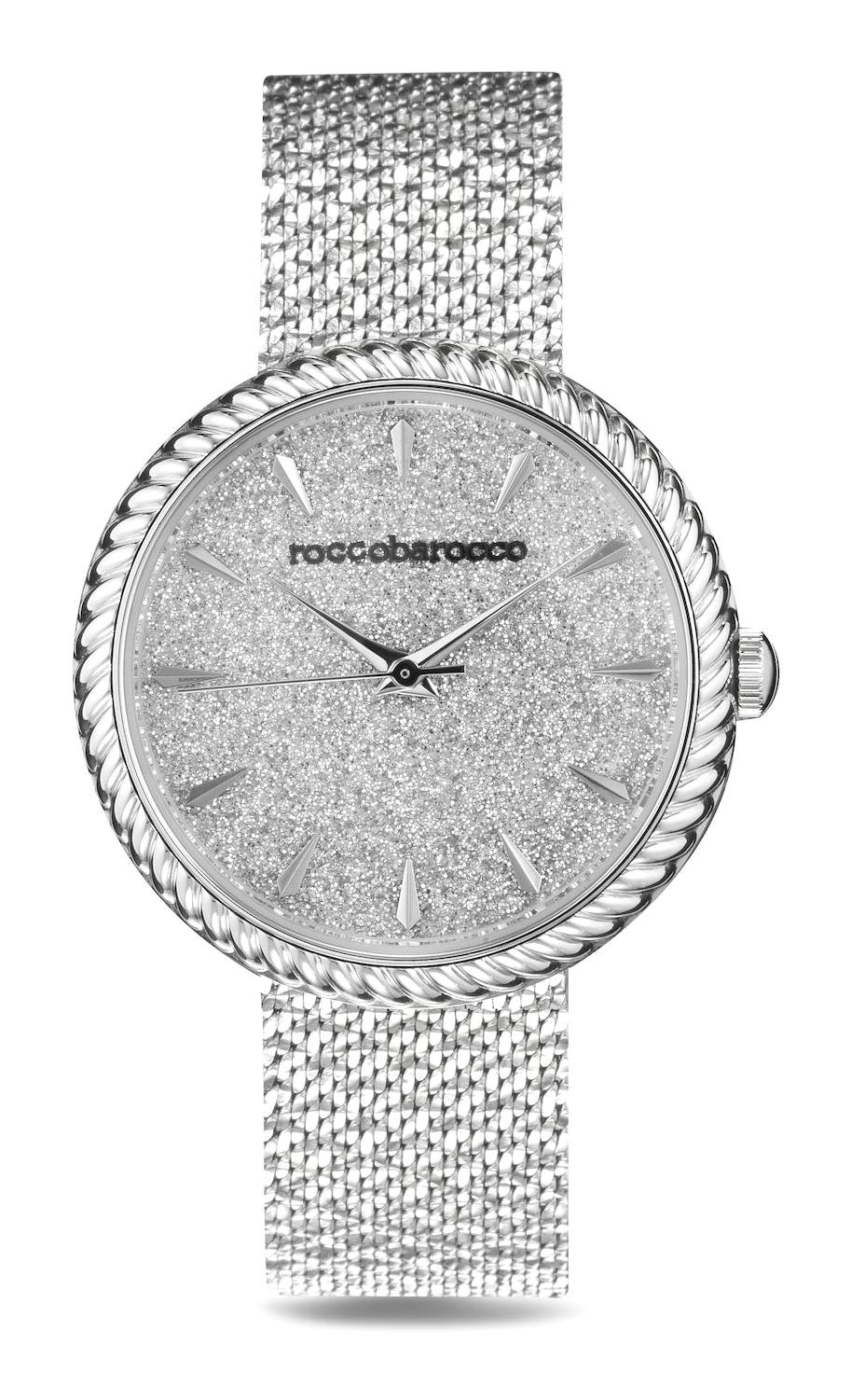 Rocco Barocco RB.2950L-01M 34 mm Gri Çelik Kordon Analog Kadın Kol Saati