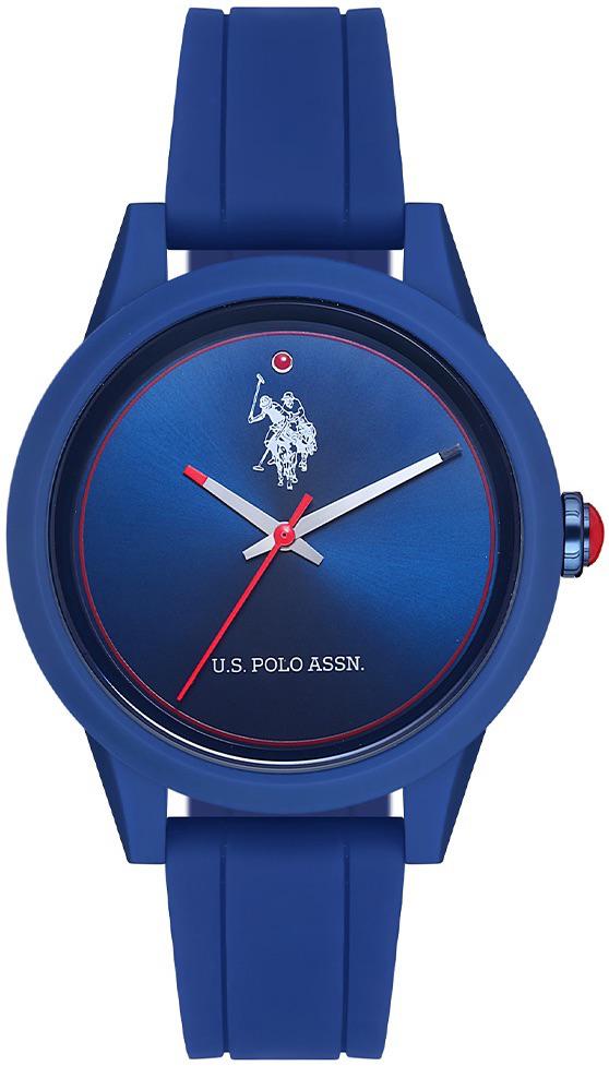 U.S. Polo Assn USPA2007-02 37 mm Lacivert Silikon Kordon Analog Kadın Kol Saati