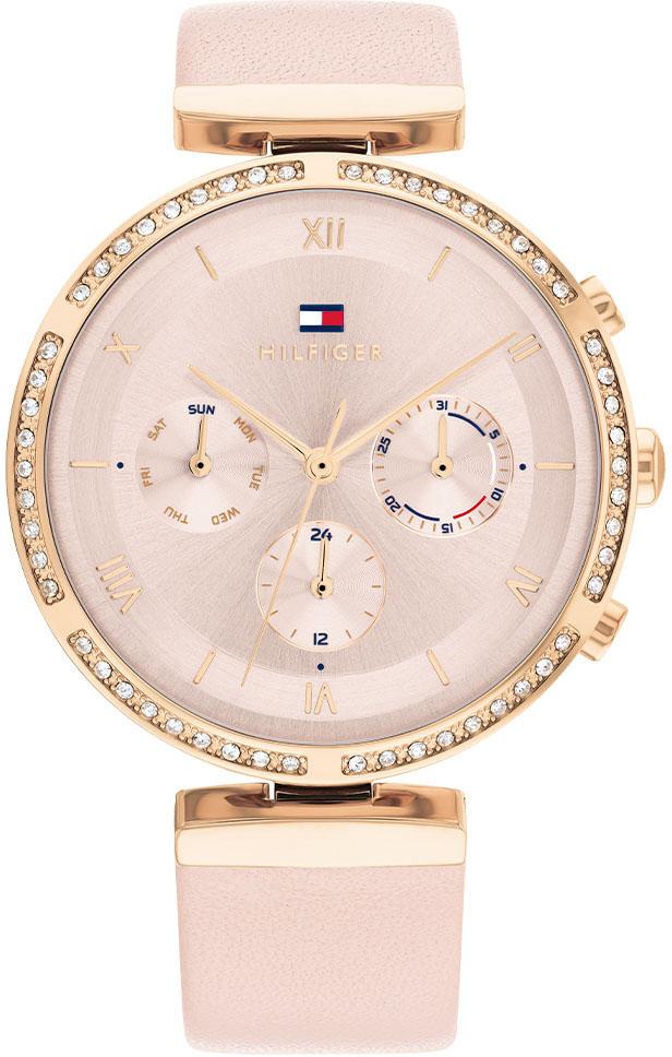 Tommy Hilfiger TH1782395 38 mm Pembe Deri Kordon Analog Kadın Kol Saati