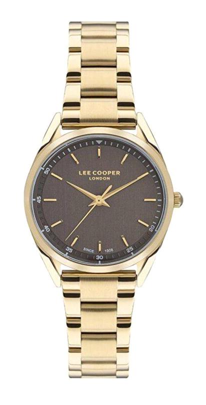 Lee Cooper LC07292.160 40 mm Altın Çelik Kordon Analog Kadın Kol Saati