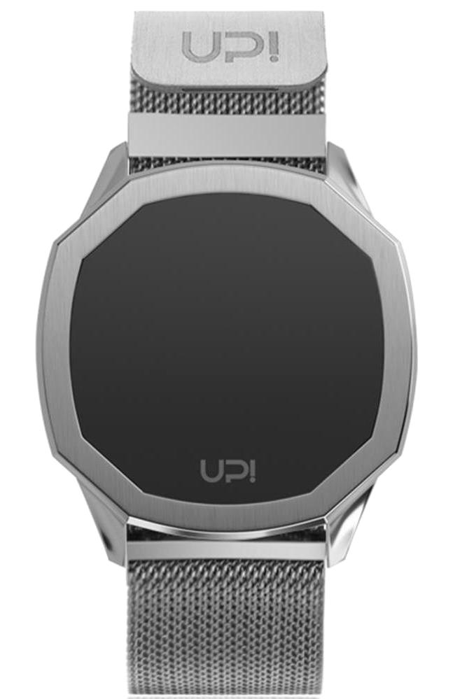 Upwatch 42 mm Gri Çelik Kordon Dijital Kadın Kol Saati