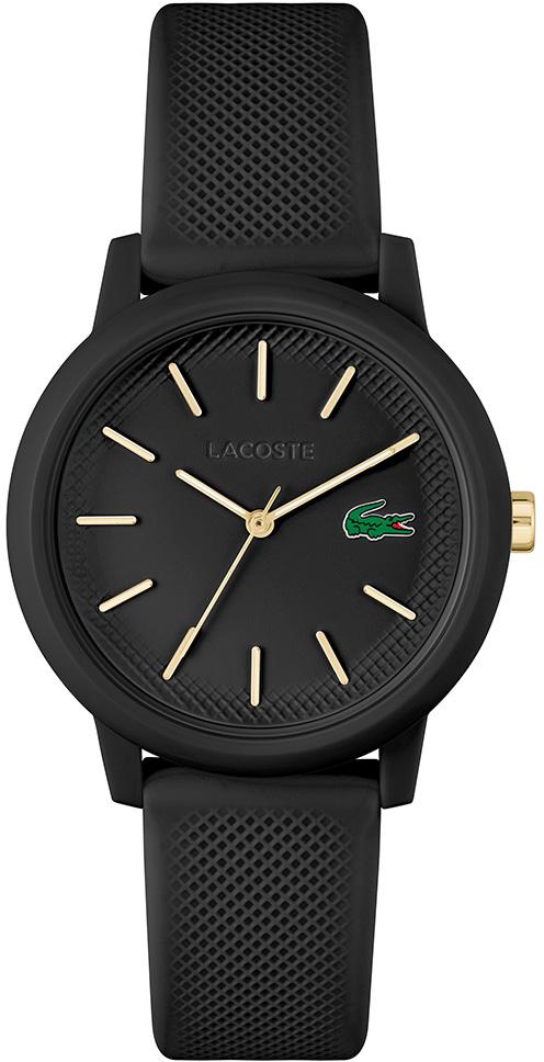 Lacoste LAC2001212 36 mm Siyah Silikon Kordon Analog Kadın Kol Saati