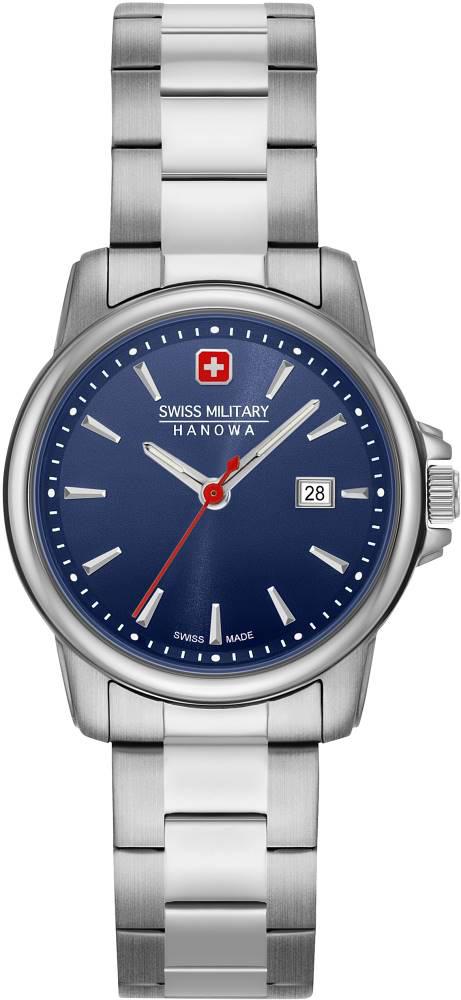 Swiss Military 06-7230.7.04.003 Takvimli 32 mm Gri Çelik Kordon Analog Kadın Kol Saati