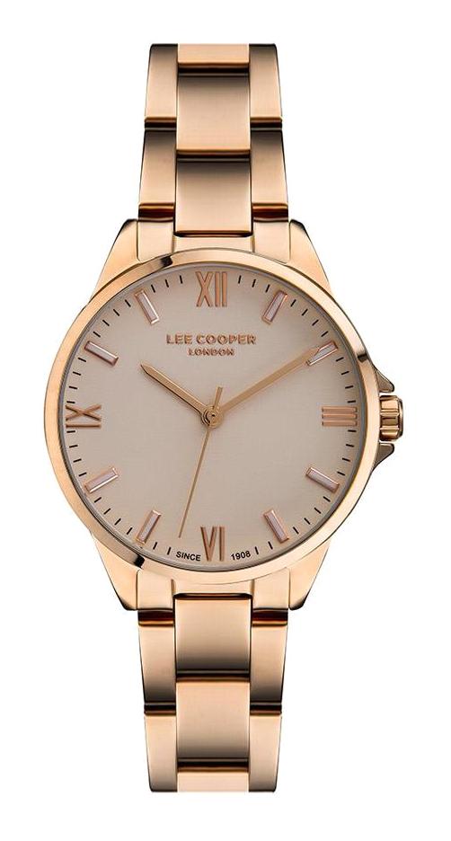 Lee Cooper LC07044.410 36 mm Rose Gold Metal Kordon Analog Kadın Kol Saati