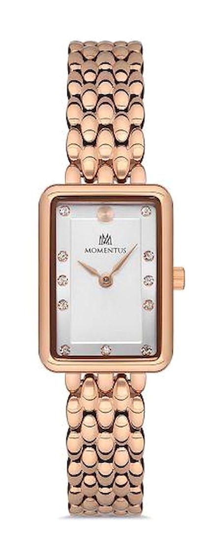 Momentus SW273R-02SR 20-33.6 mm Rose Gold Çelik Kordon Analog Kadın Kol Saati