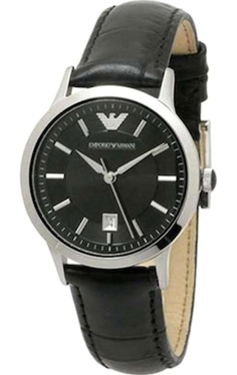 Emporio Armani AR2412 31 mm Siyah Deri Kordon Analog Kadın Kol Saati