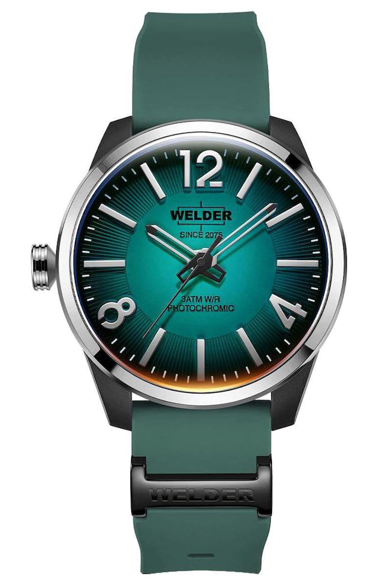 Welder Watch WWRL1010 46 mm Yeşil Silikon Kordon Analog Kadın Kol Saati