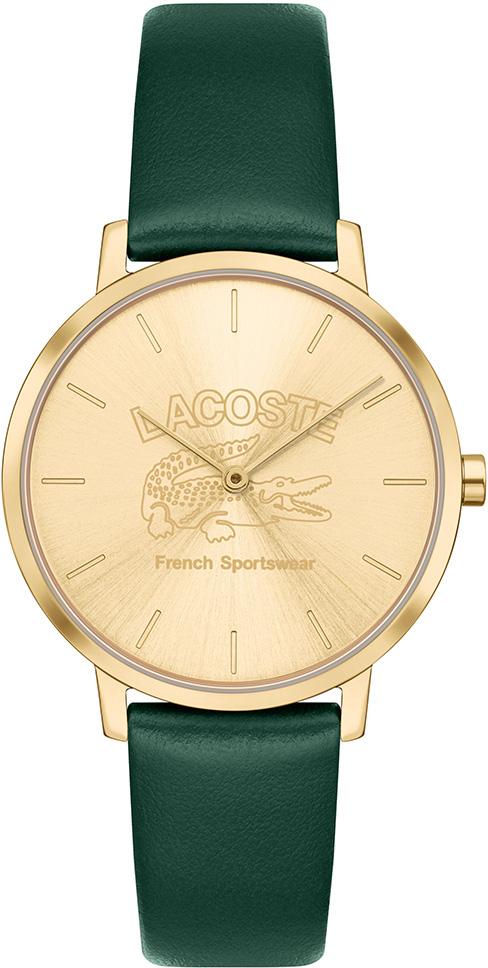 Lacoste LAC2001233 36 mm Yeşil Deri Kordon Analog Kadın Kol Saati