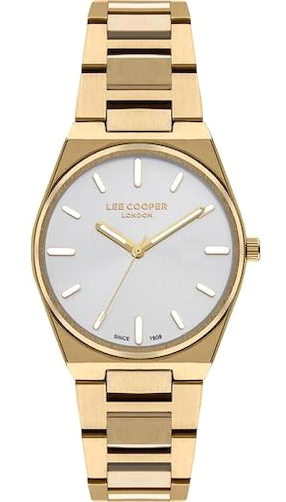 Lee Cooper LC07609.130 40 mm Rose Gold Çelik Kordon Analog Kadın Kol Saati