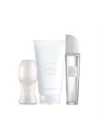 Avon Pur Blanca 3 Parça Kadın Parfüm Deodorant Seti EDT 50 ml + Vücut Losyonu + Roll On