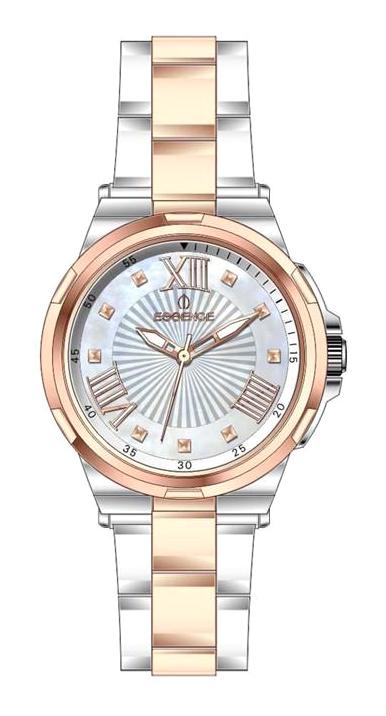 Essence ES6742FE.520 37 mm Gri-Rose Gold Çelik Kordon Analog Kadın Kol Saati