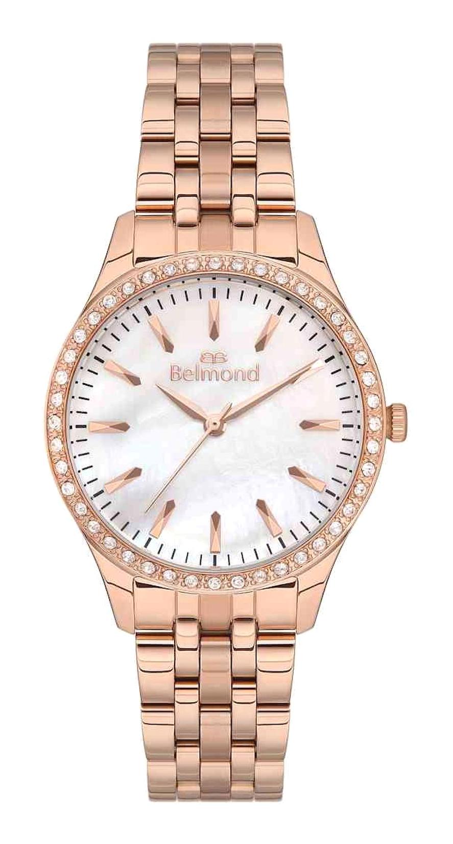 Belmond SRL1073.420 34 mm Rose Gold Metal Kordon Analog Kadın Kol Saati