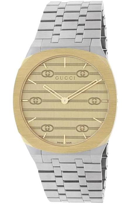 Gucci YA163403 36 mm Çok Renkli Çelik Kordon Analog Kadın Kol Saati