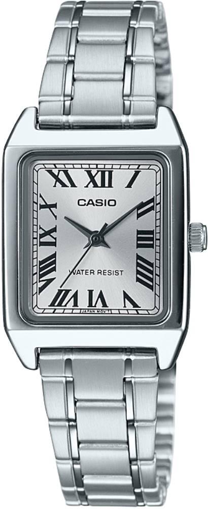 Casio LTP-V007D-7BUDF 22 mm Gri Çelik Kordon Analog Kadın Kol Saati