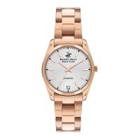 Beverly Hills Polo Club BP3301X.430 35 mm Rose Gold Kanvas Kordon Analog Kadın Kol Saati