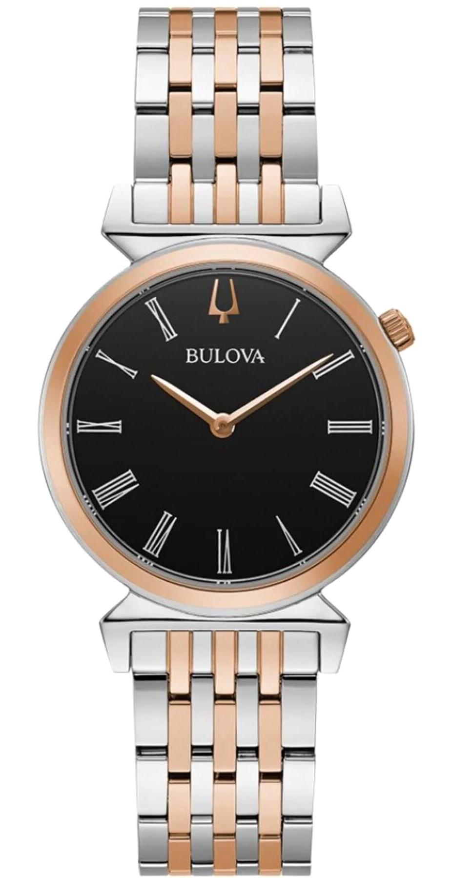 Bulova 98L265 30 mm Gri-Rose Gold Çelik Kordon Analog Kadın Kol Saati