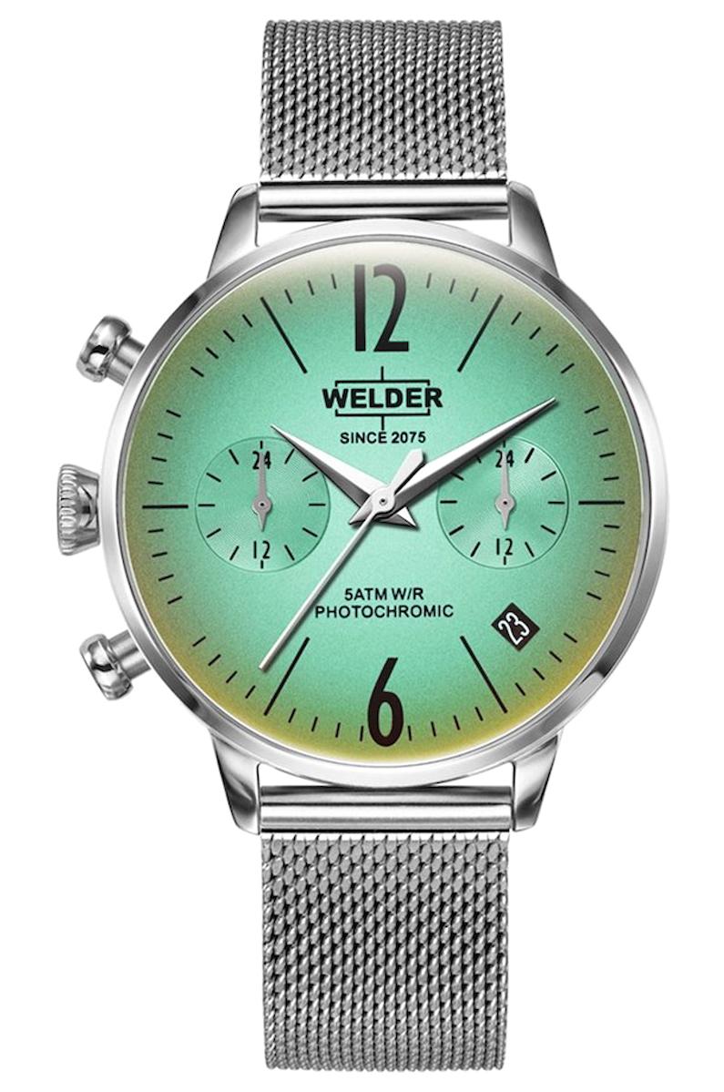 Welder Watch WWRC713KADIN Takvimli 36 mm Gri Çelik Kordon Analog Kadın Kol Saati