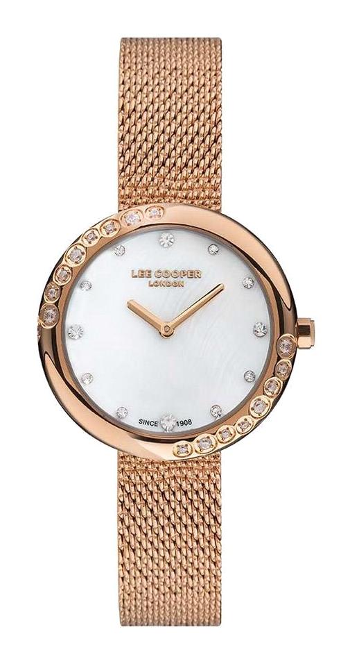 Lee Cooper LC07415.420 40 mm Rose Gold Metal Kordon Analog Kadın Kol Saati