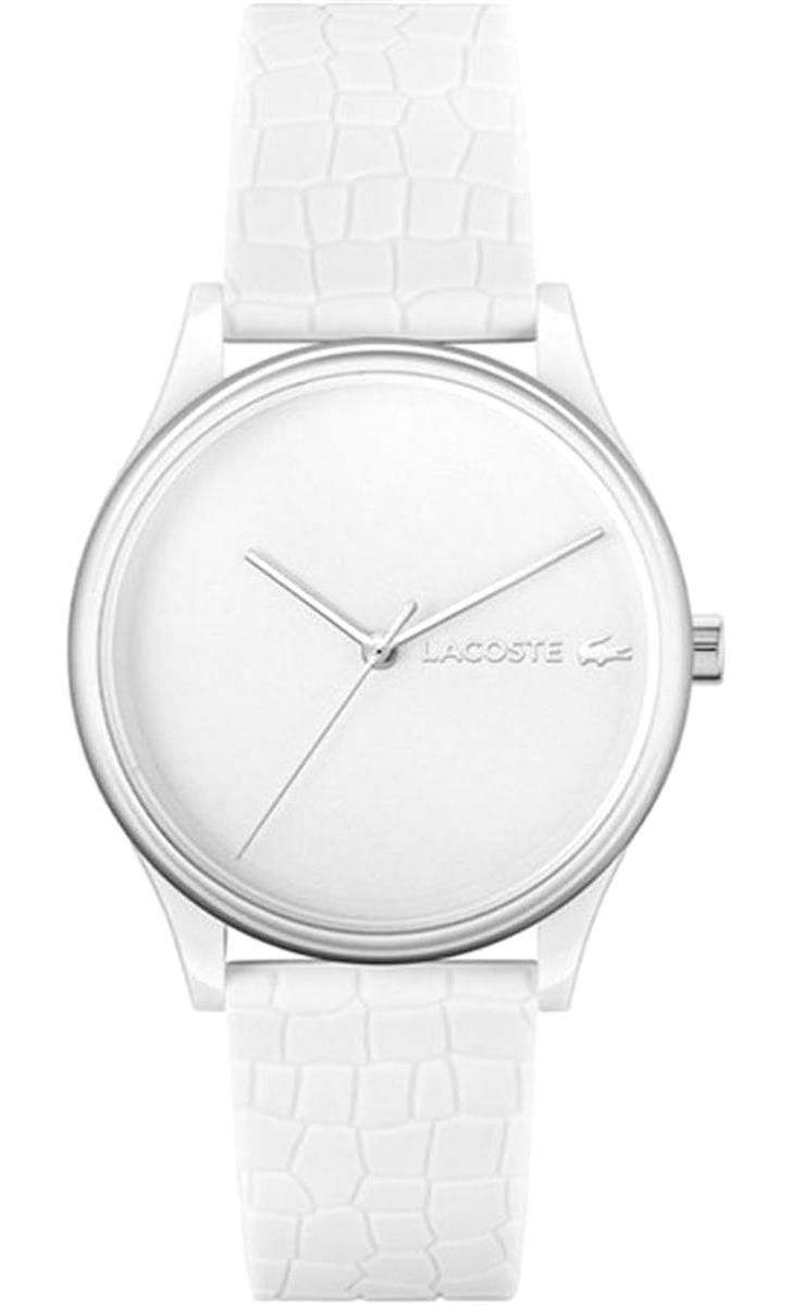 Lacoste LAC2001246 36 mm Beyaz Deri Kordon Analog Kadın Kol Saati