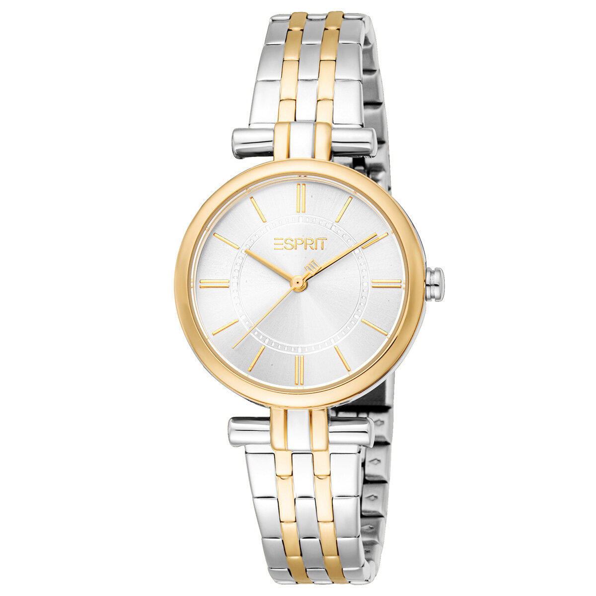 Esprit ES1L454M0055 30 mm Altın-Gri Çelik Kordon Analog Kadın Kol Saati