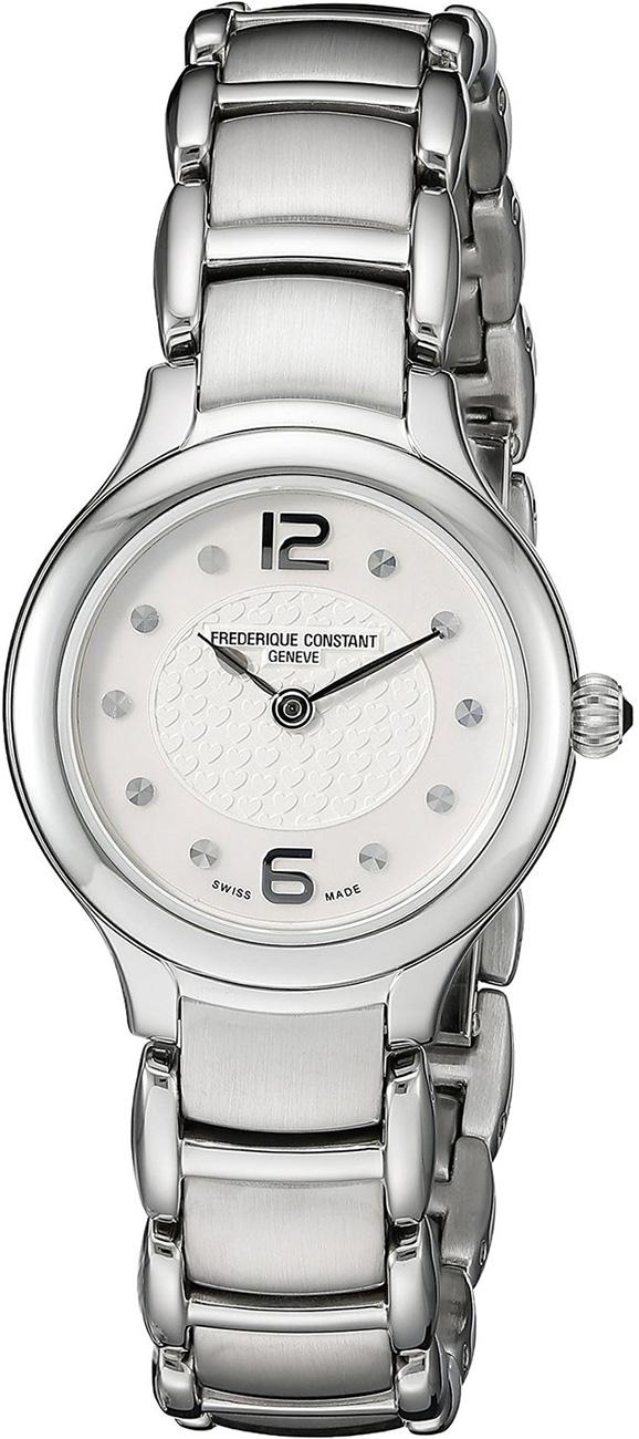 Frederique Constant FC200WA1ER6B 32 mm Gri Çelik Kordon Analog Kadın Kol Saati