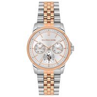 U.S. Polo Assn USPA2076-02 Takvimli 38 mm Gri-Rose Gold Metal Kordon Analog Kadın Kol Saati