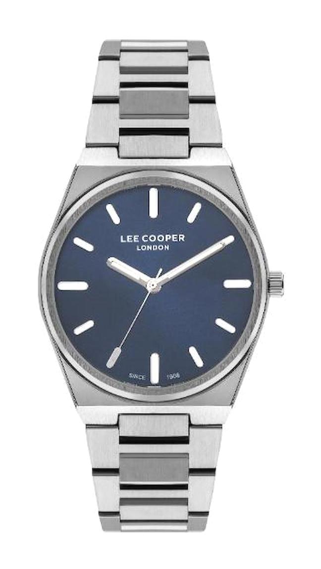 Lee Cooper LC07609.390 40 mm Gri Çelik Kordon Analog Kadın Kol Saati