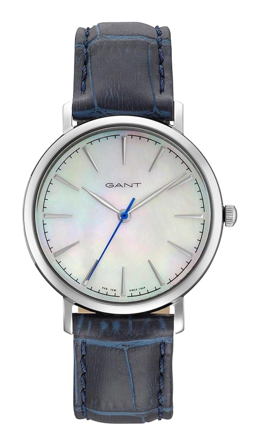 Gant GT021001 38 mm Lacivert Deri Kordon Analog Kadın Kol Saati