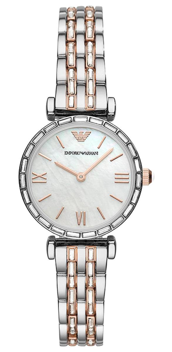 Emporio Armani AR11290 28 mm Gri-Rose Gold Çelik Kordon Analog Kadın Kol Saati