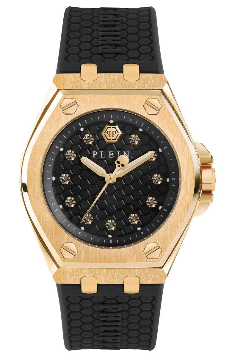 Philipp Plein PWJAA0322 38 mm Siyah Silikon Kordon Analog Kadın Kol Saati