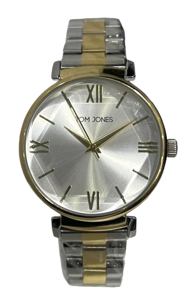 Tom Jones TJ.1.2063.04 36-40 mm Altın-Gri Çelik Kordon Analog Kadın Kol Saati