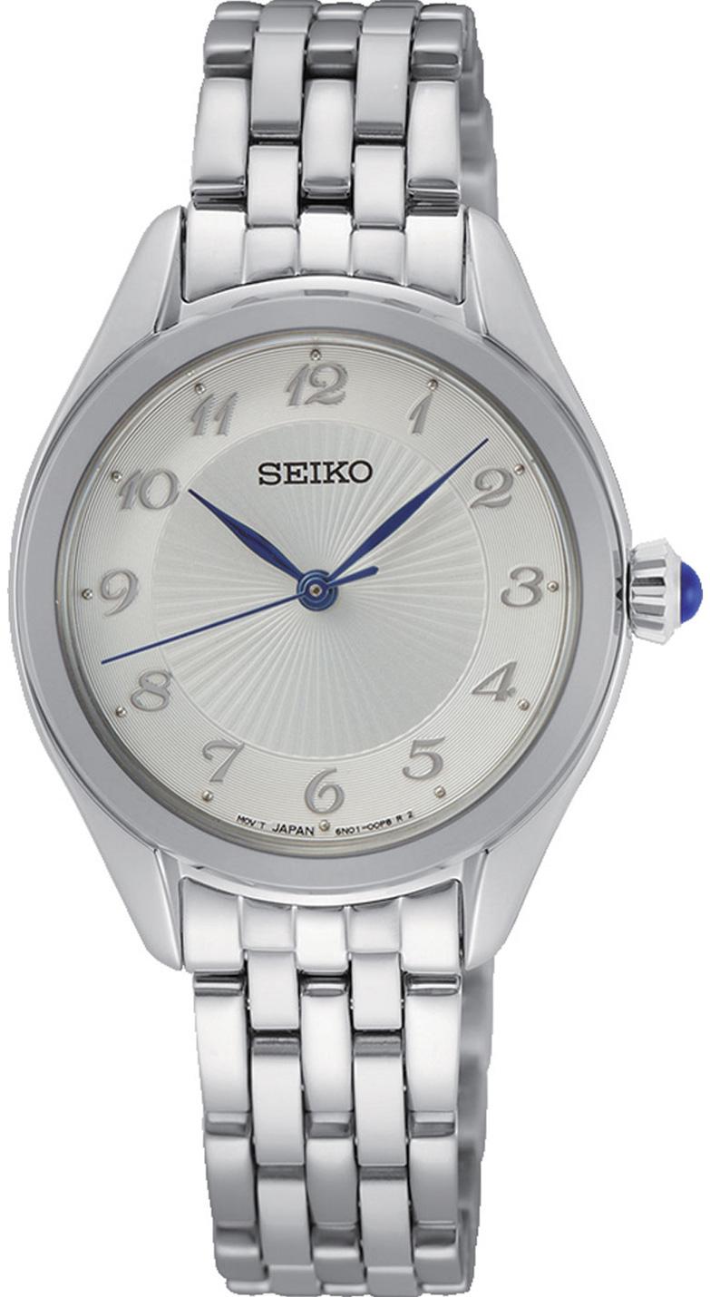 Seiko SUR379P 29 mm Gri Çelik Kordon Analog Kadın Kol Saati